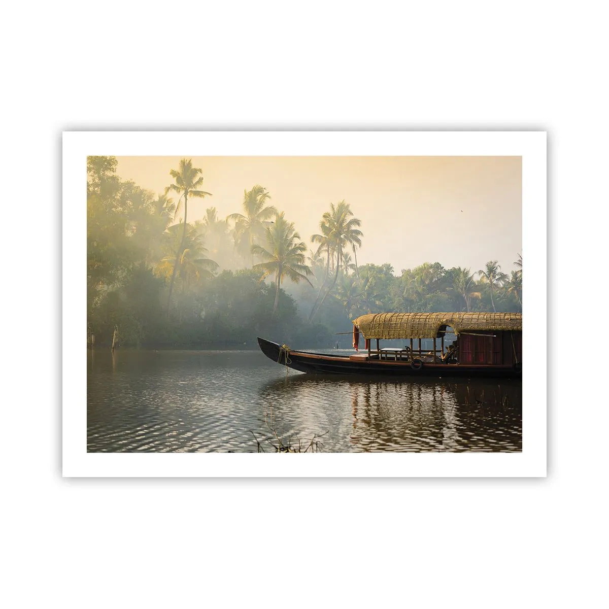 Plakát - Dům na řece - 70x50 cm