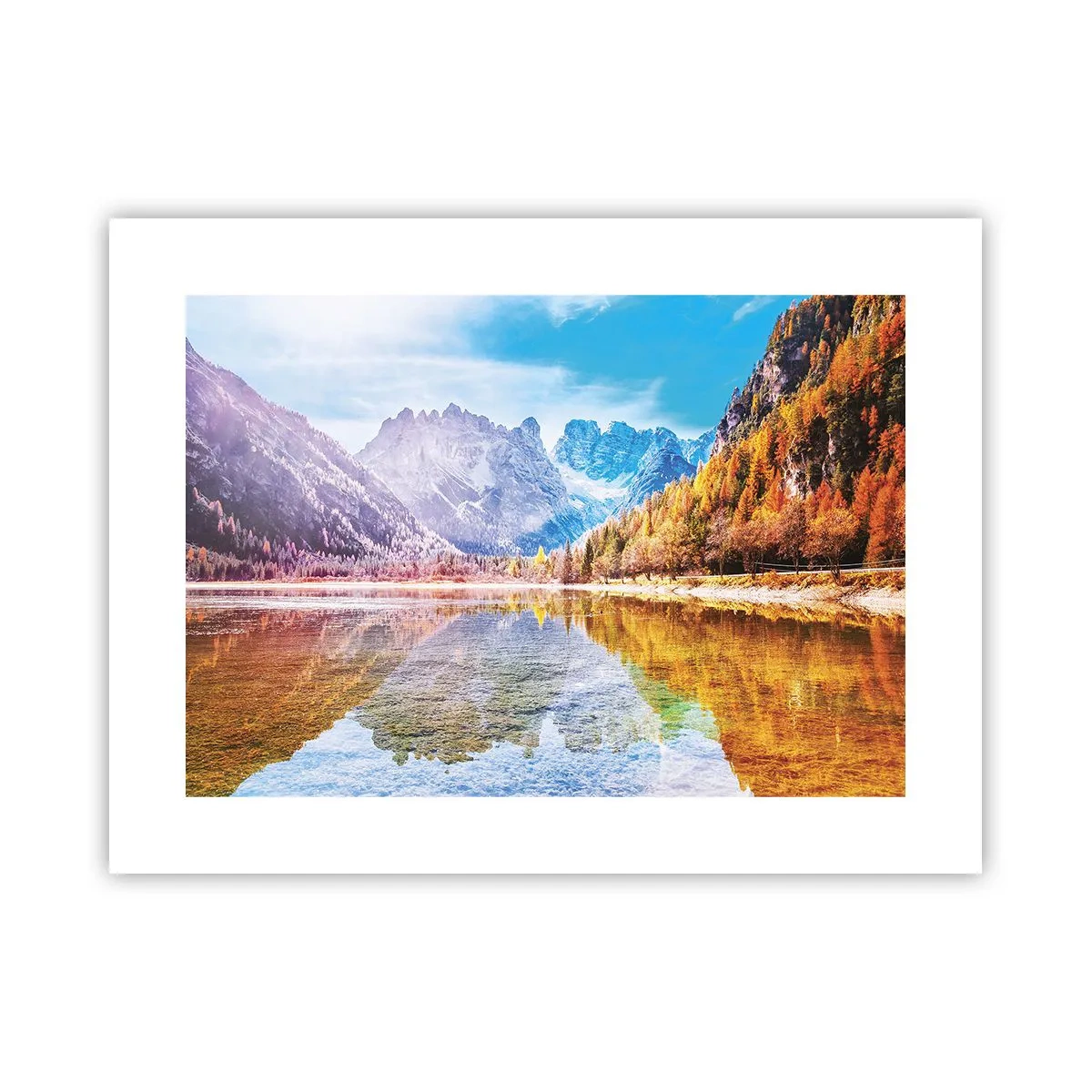 Plakát - A v horách už je podzim - 40x30 cm