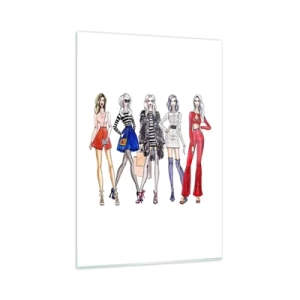 Obraz na skle - Every week Fashion Week - 80x120 cm