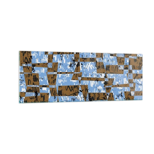 Obraz na skle - Nelidová vystřihovánka - 140x50 cm