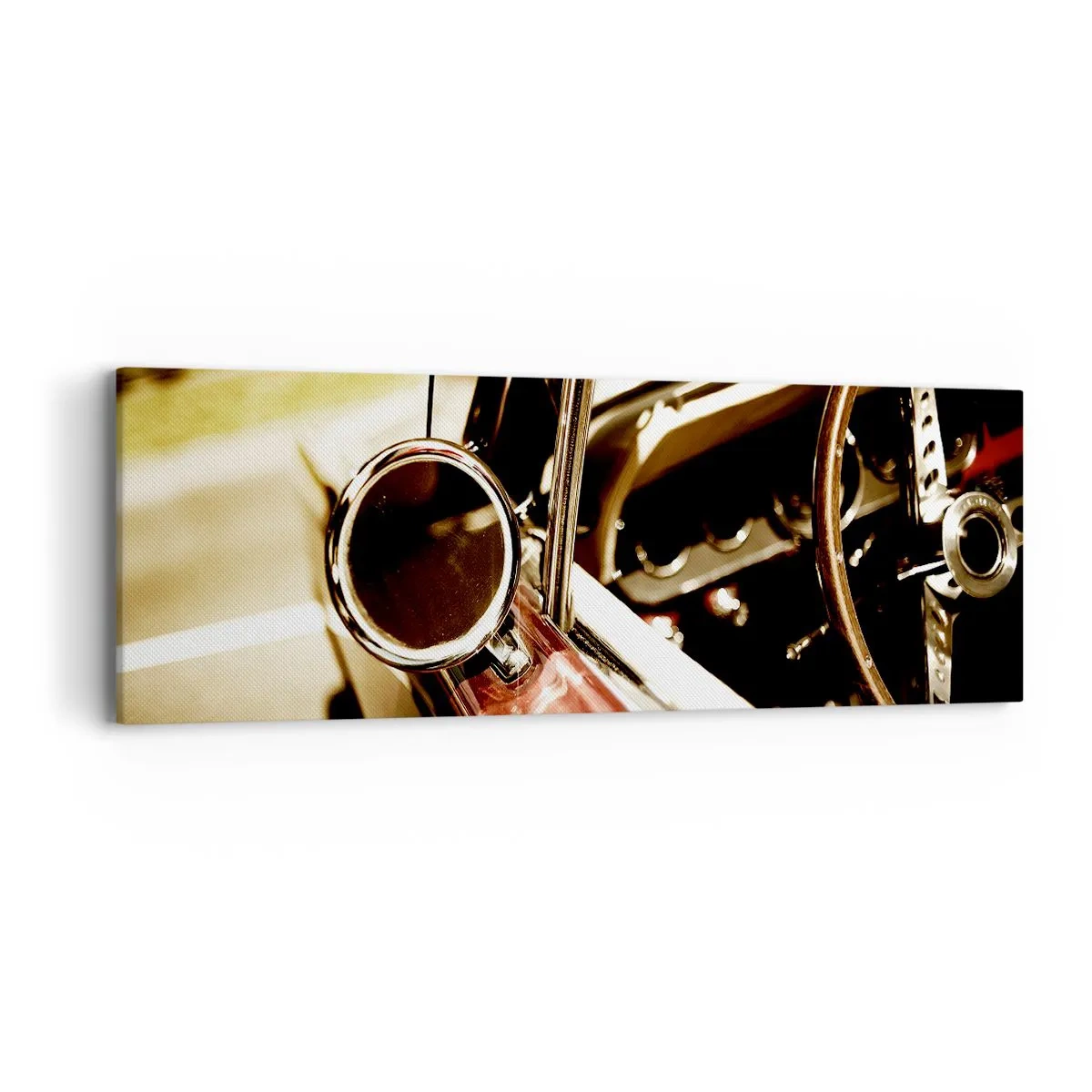 Obraz na plátně - Auto s duší - 90x30 cm