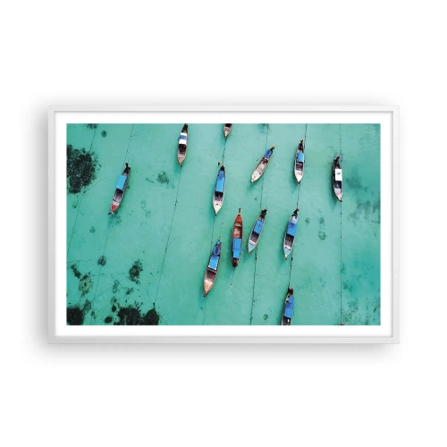 Plakát v bílém rámu - V radostném očekávání - 91x61 cm