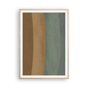 Plakát v rámu světlý dub - Horizontální kompozice - 70x100 cm