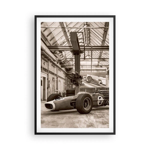 Plakát v černém rámu - Odpočinek vítěze - 61x91 cm