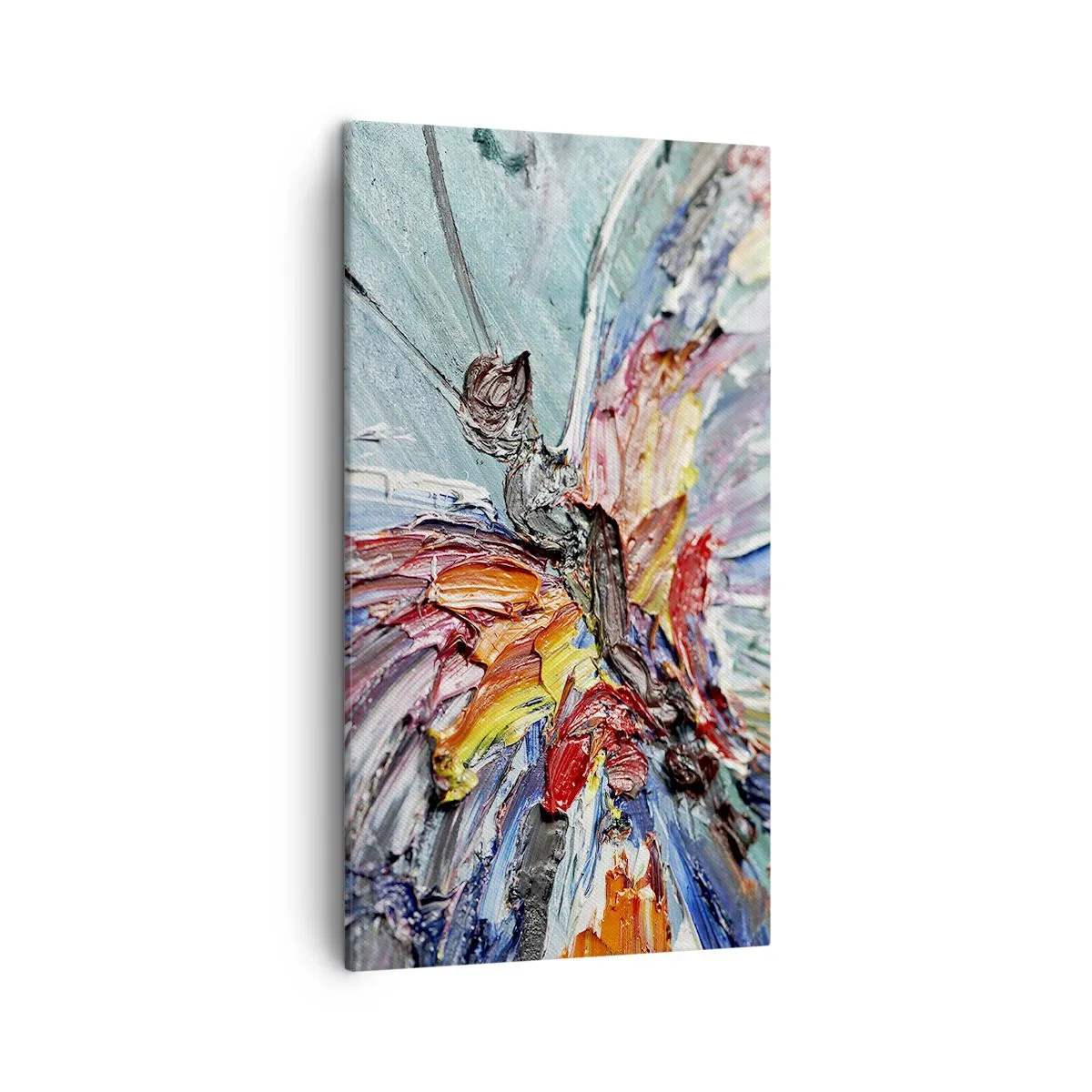 Obraz na plátně - Namalovaný přírodou - 45x80 cm