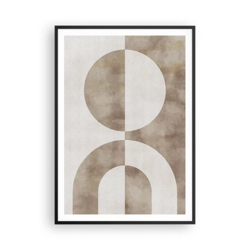 Plakát v černém rámu - Podobnosti a rozdíly - 70x100 cm