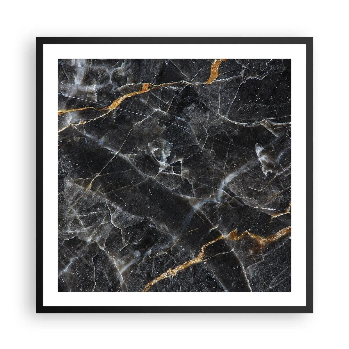 Plakát v černém rámu - Vnitřní život kamene - 60x60 cm