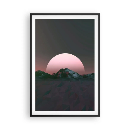Plakát v černém rámu - V sousední galaxii - 61x91 cm