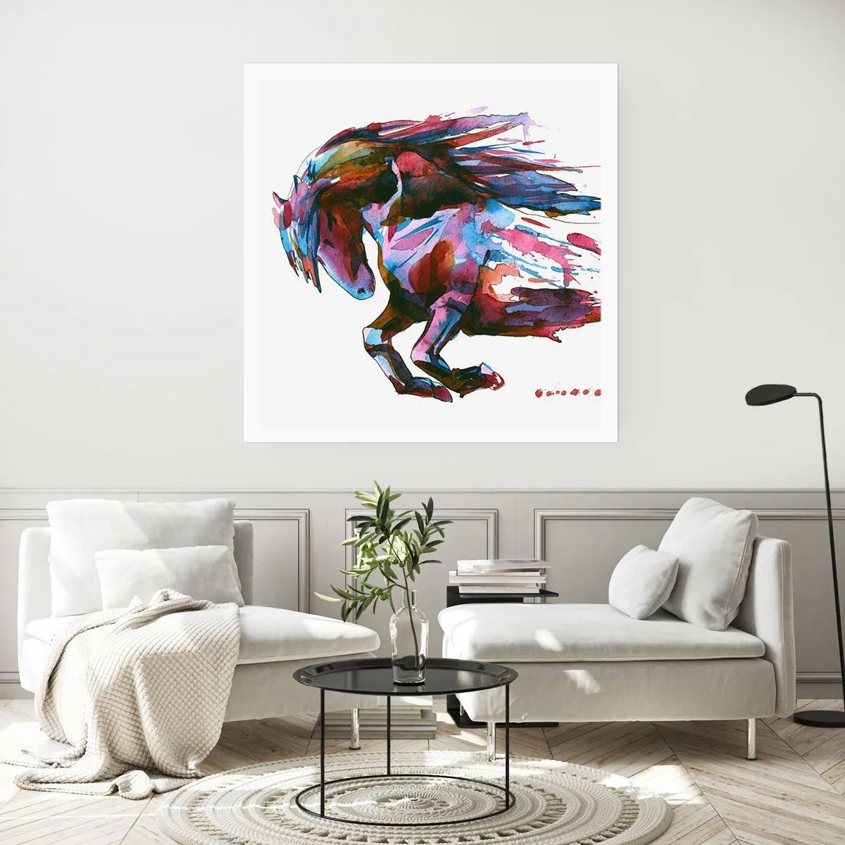 Plakát - U vytržení - 40x40 cm