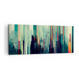 Obraz na plátně - Futuristické město - 120x50 cm