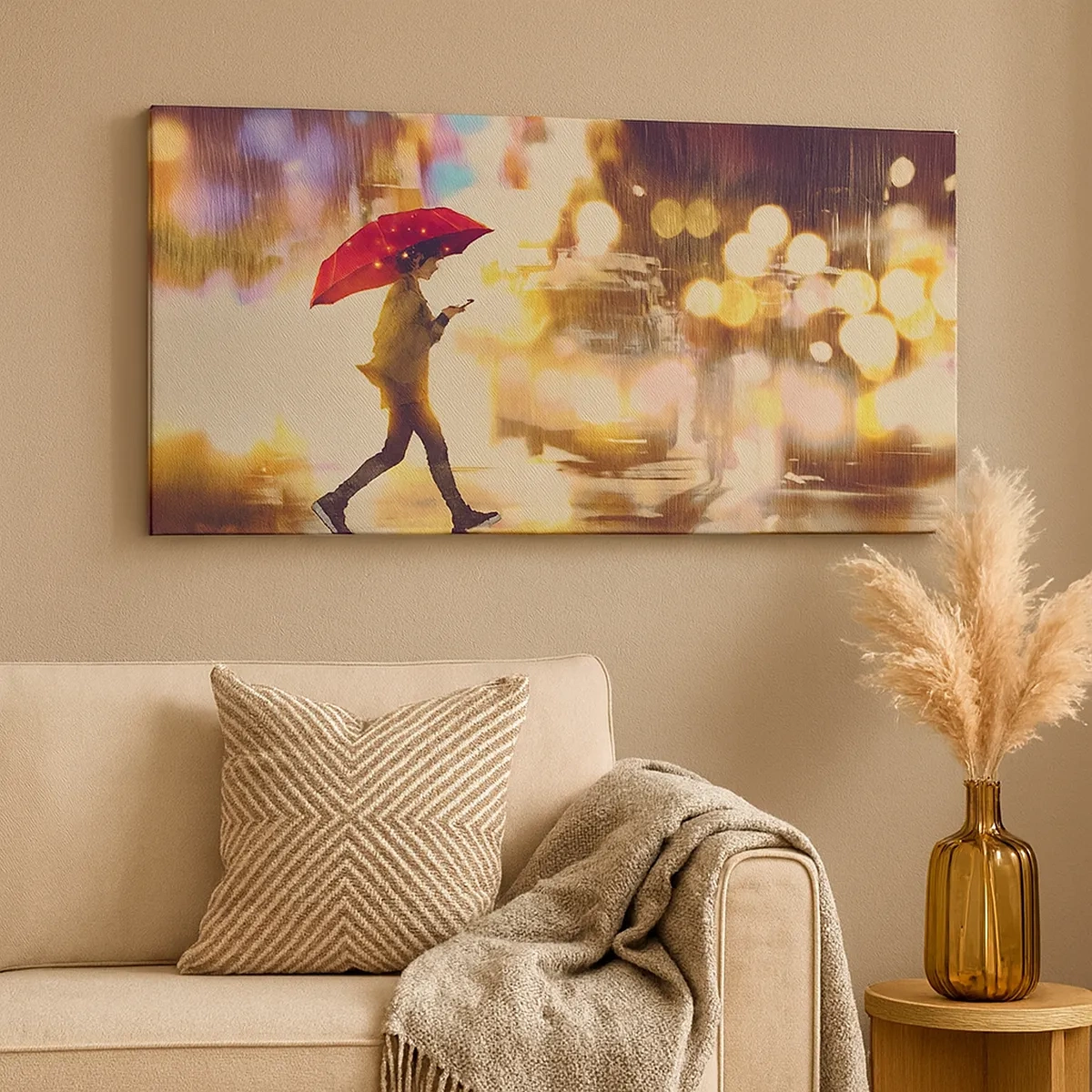 Obraz na plátně - A přece slunečná - 30x30 cm