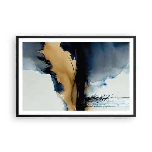Plakát v černém rámu - Za závojem - 91x61 cm