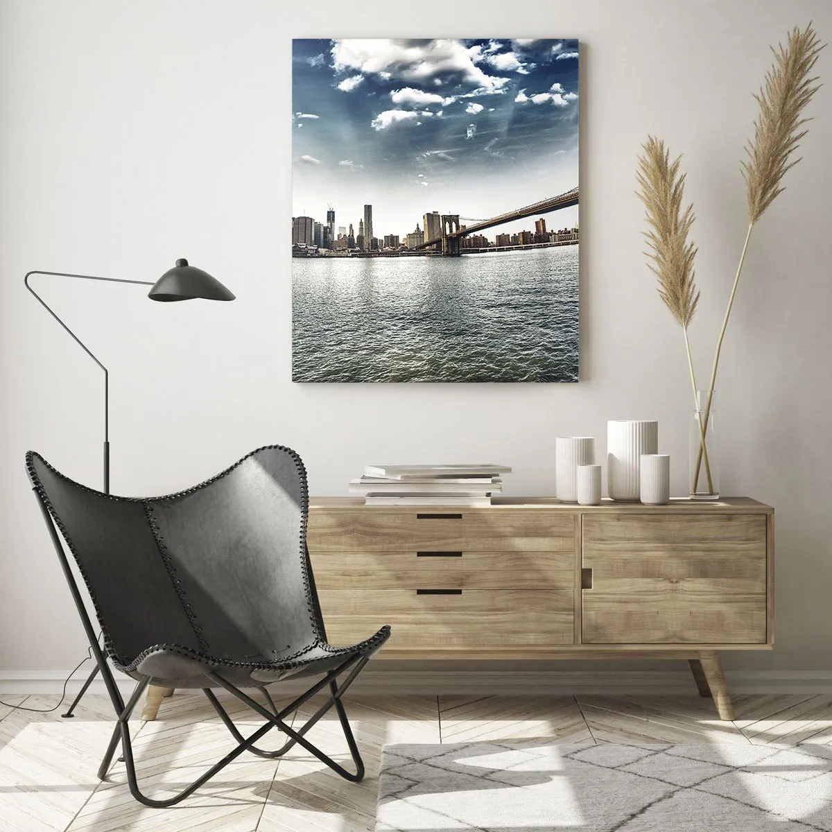 Obraz na skle - Skleněný ostrov - 50x70 cm