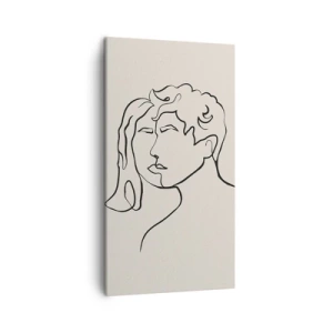 Obraz na plátně - A byla jednota - 45x80 cm