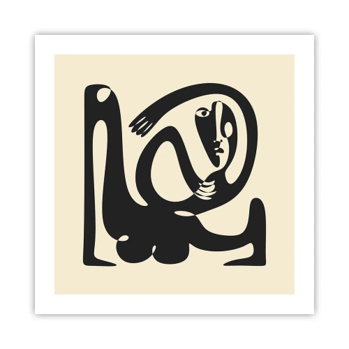 Plakát - Téměř Picasso - 50x50 cm