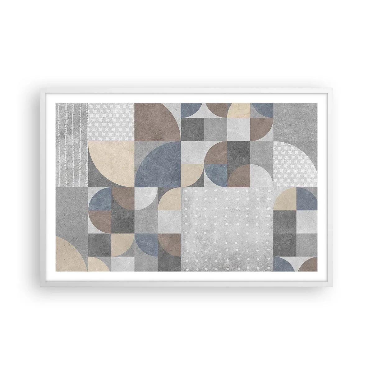 Plakát v bílém rámu - Keramická fantazie - 91x61 cm