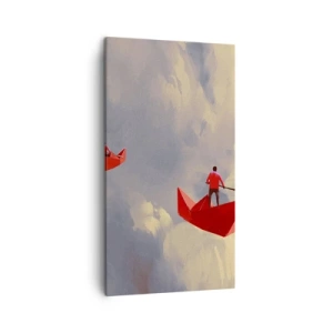 Obraz na plátně - Výprava snílků - 45x80 cm