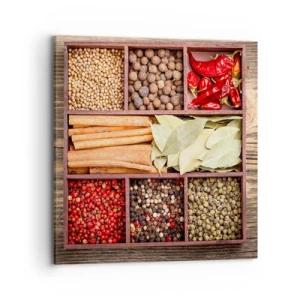 Obraz na plátně - Pořádek tvarů, buket vůní - 70x70 cm