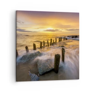 Obraz na plátně - Drsná krása Baltského moře - 50x50 cm
