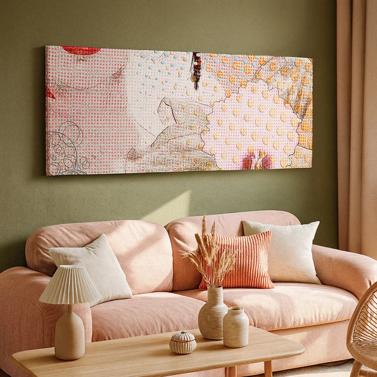 Obraz na plátně - Komiksový heroin - 30x30 cm