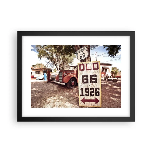Plakát v černém rámu - Legenda americké provincie - 40x30 cm