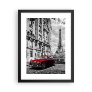 Plakát v černém rámu - Dravec ve městě - 30x40 cm