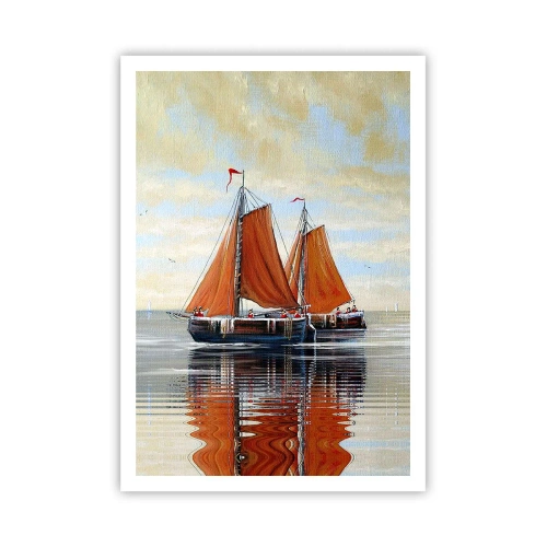Plakát - Pluj, námořníku… - 70x100 cm