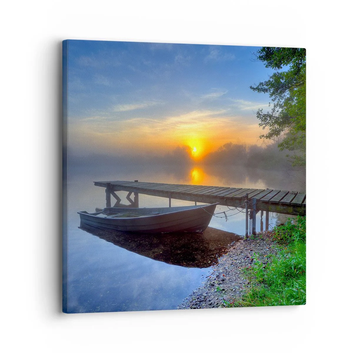 Obraz na plátně - Jak se obyčejné mění na kouzelné - 30x30 cm