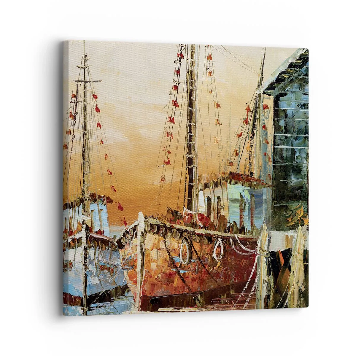 Obraz na plátně - Klidný návrat - 30x30 cm