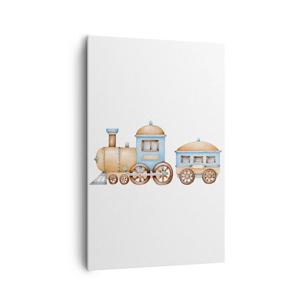 Obraz na plátně - Na dráze stojí… - 80x120 cm