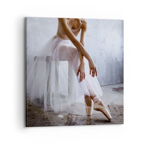 Obraz na plátně - Než se rozsvítí světla rampy - 70x70 cm