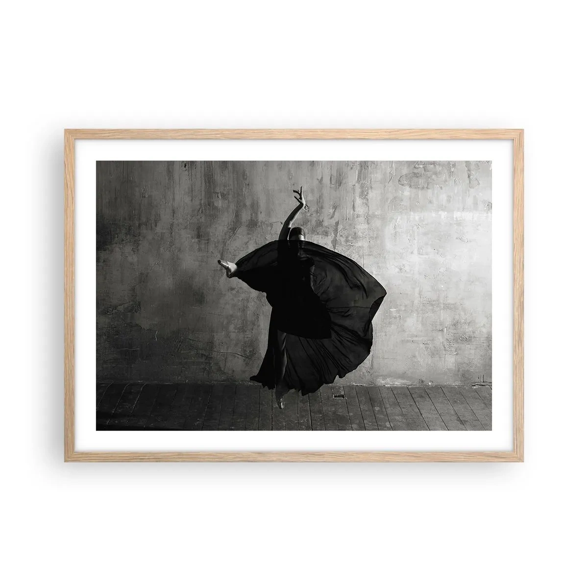 Plakát v rámu světlý dub - Plné vášně - 70x50 cm