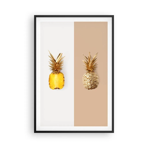 Plakát v černém rámu - Ananas pro nás - 61x91 cm