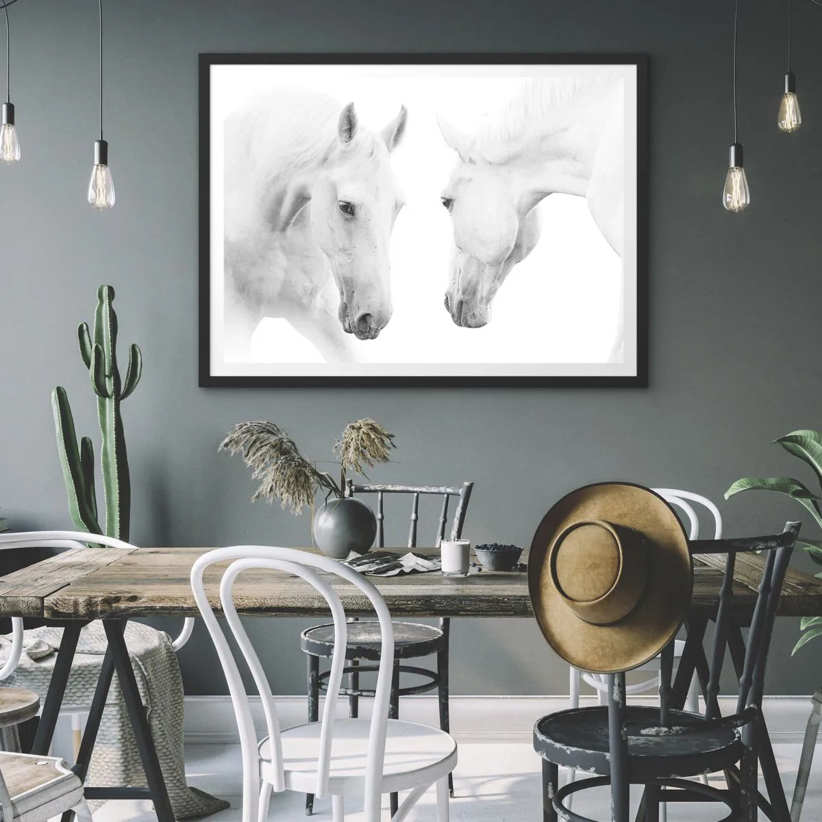 Plakát v černém rámu - Je to přátelství…? - 91x61 cm