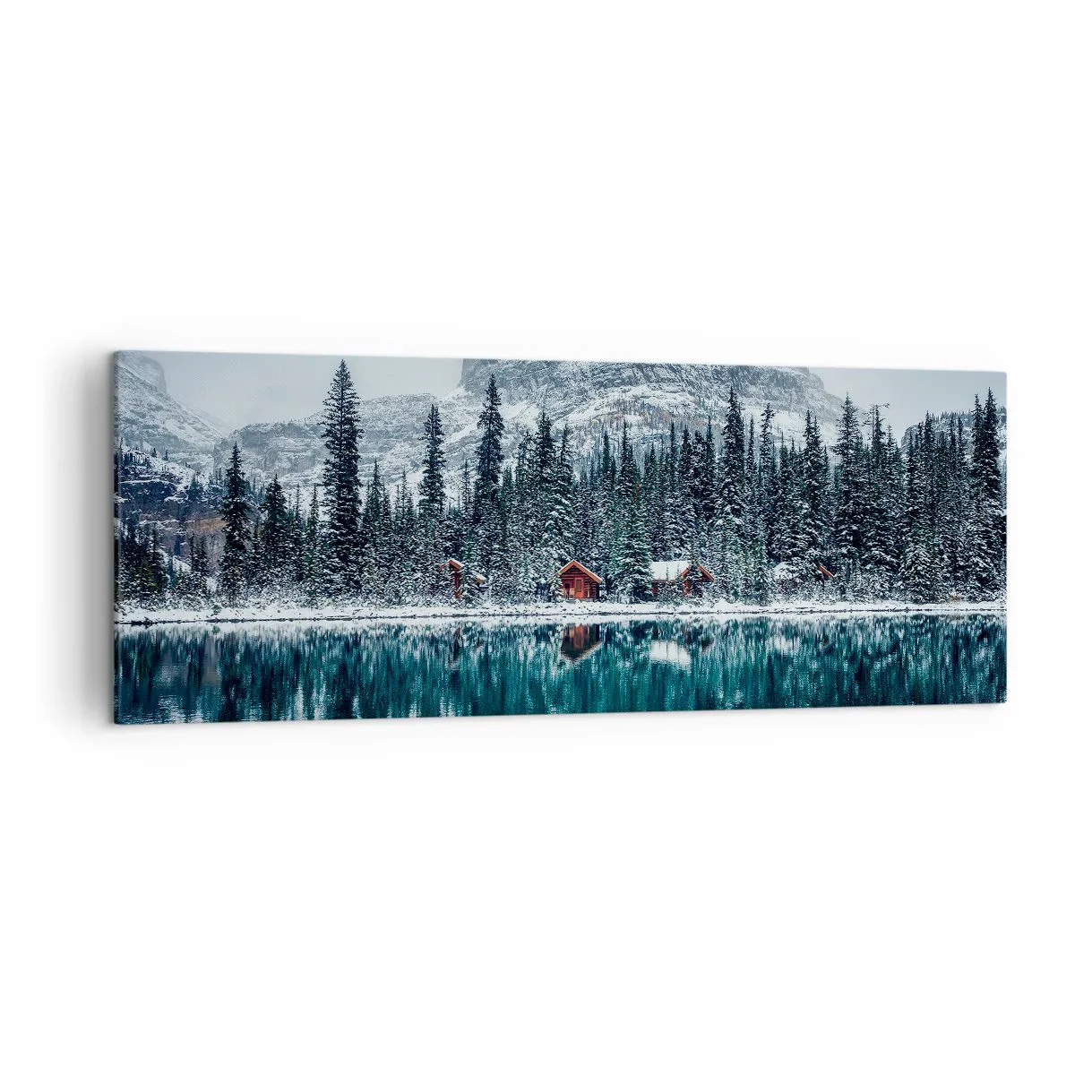 Obraz na plátně - Kanadské útočiště - 140x50 cm