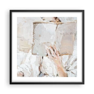 Plakát v černém rámu - V jiném světě - 50x50 cm