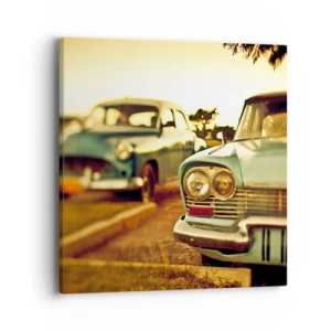 Obraz na plátně - Počkáme, uvidíme - 40x40 cm