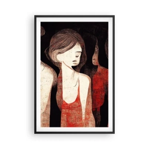 Plakát v černém rámu - Madony z temnoty - 61x91 cm