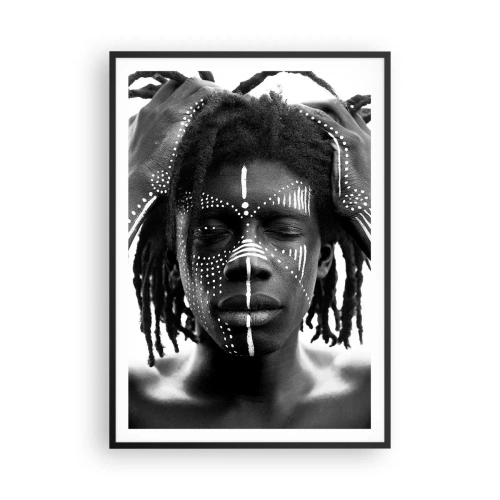 Plakát v černém rámu - Kde jsi? - 70x100 cm