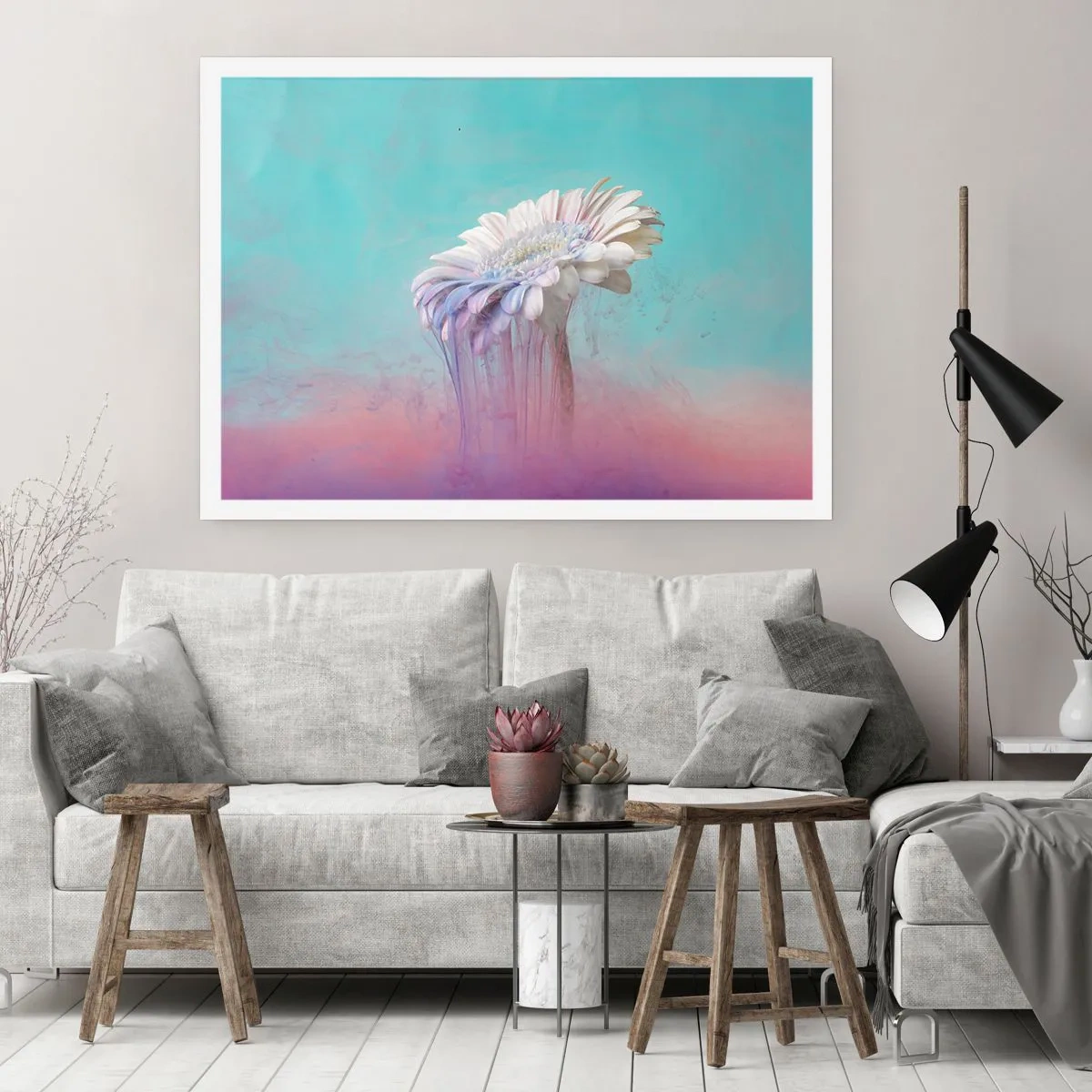 Plakát - Záhrobí květin - 100x70 cm