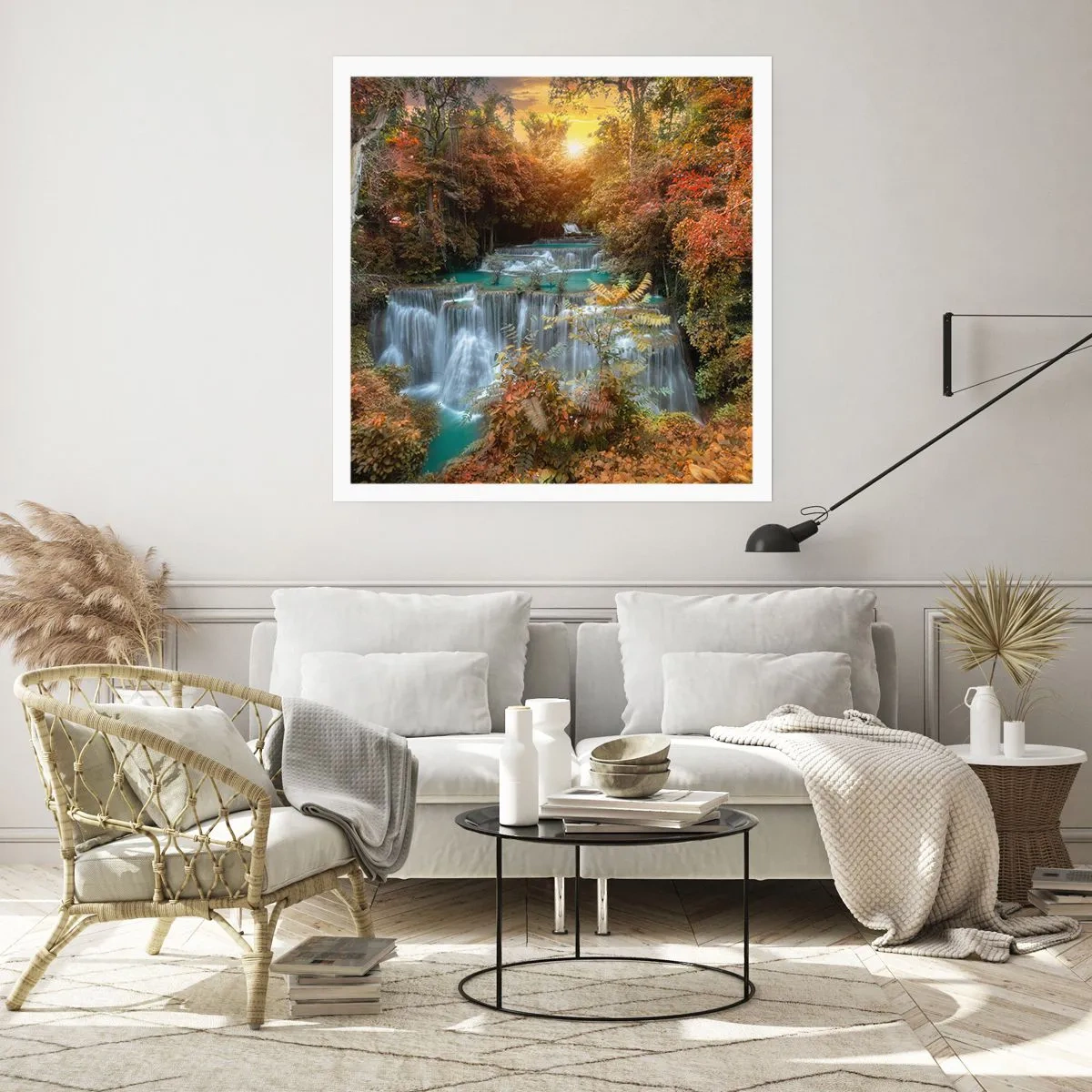 Plakát - Ukrytý poklad lesa - 60x60 cm