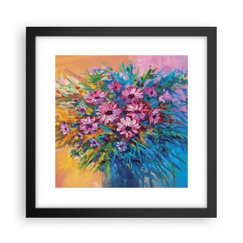 Plakát v černém rámu - Energie života - 30x30 cm