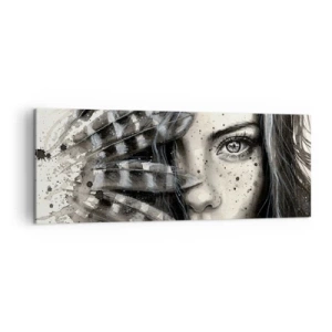 Obraz na plátně - Divoká krása - 140x50 cm