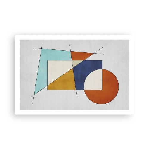 Plakát - Abstrakce: modernistická zábava - 91x61 cm