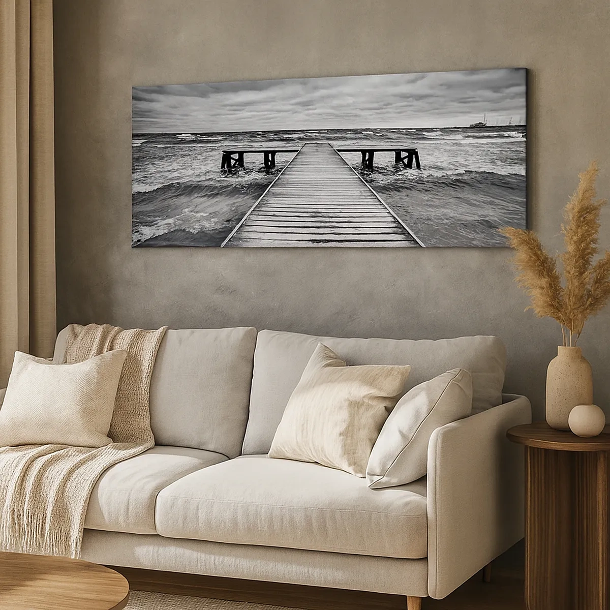 Obraz na plátně - Čekám na vítr, co rozfouká… - 30x30 cm