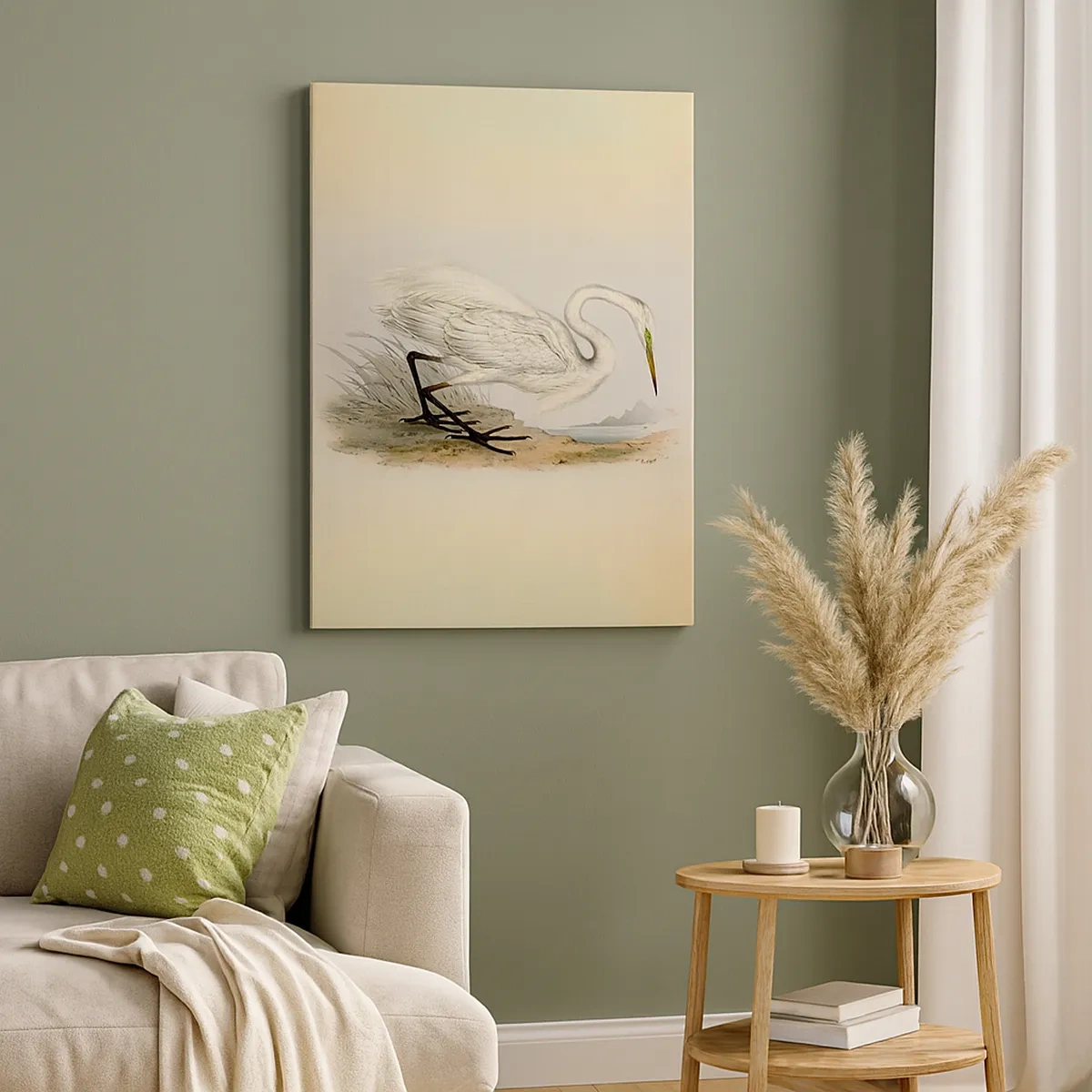 Obraz na plátně - Paní rákosin - 50x70 cm