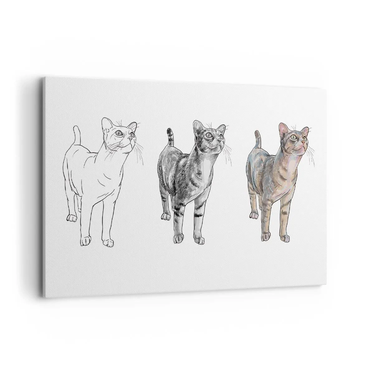 Obraz na plátně - Hodina kreslení - 120x80 cm