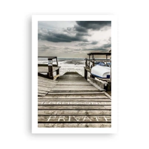 Plakát - Severní pláž - 50x70 cm