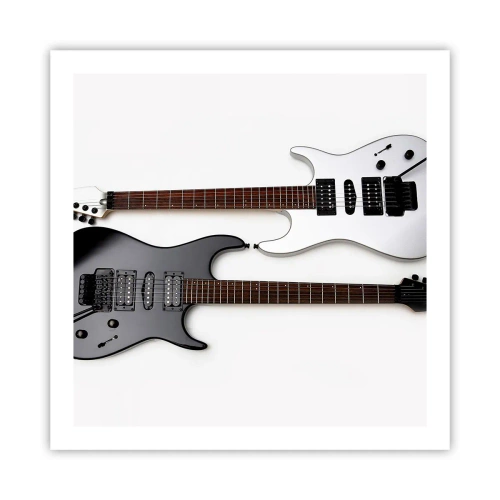 Plakát - Harmonie tvarů - 60x60 cm