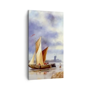 Obraz na plátně - Návrat námořníků - 45x80 cm